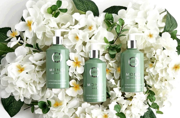 ALDO COPPOLA LANCIA UNA NUOVA LINEA DI COSMETICI TOTALMENTE DEDICATI AL BENESSERE, ISPIRATI AL FIORE DELLA GARDENIA TAHITIANA E AL SUO OLIO PROFUMATO, IL TIARÈ.