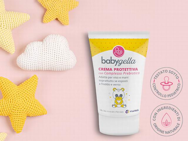 Babygella Crema Idratante Protettiva Bambino con Complesso